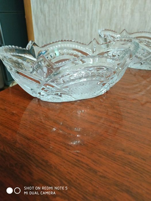 Продам Хрустальные салатники Лодья