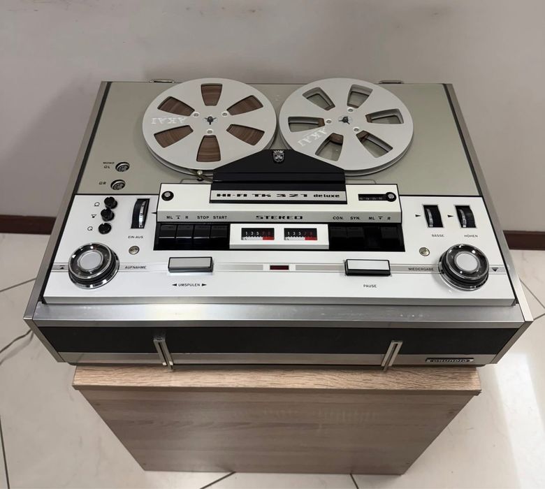 Колекционерски ролков магнетофон Grundig TK-321 deluxe - нов