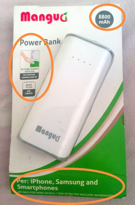Power bank 30.000 mah rezerva de energie în buzunar nou sigilat