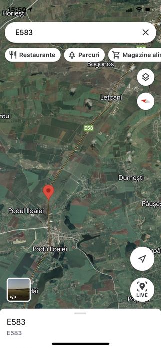 Teren la european   !! letcani DE E85 iasi-tg.frumos