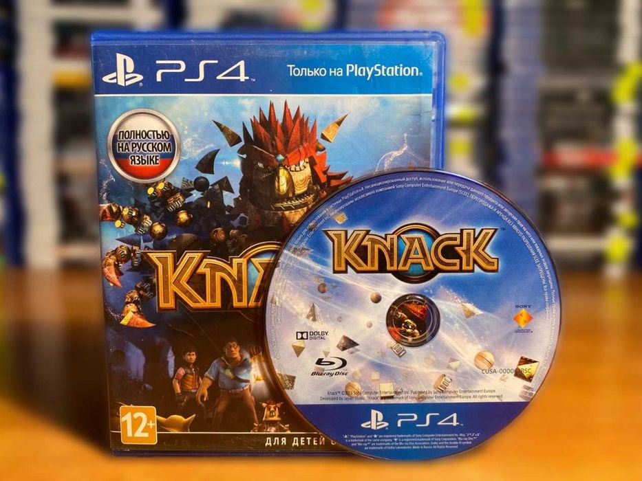 KNACK PlayStation 4/5 КНЭК На Двоих Пс4 Большой Выбор Игр