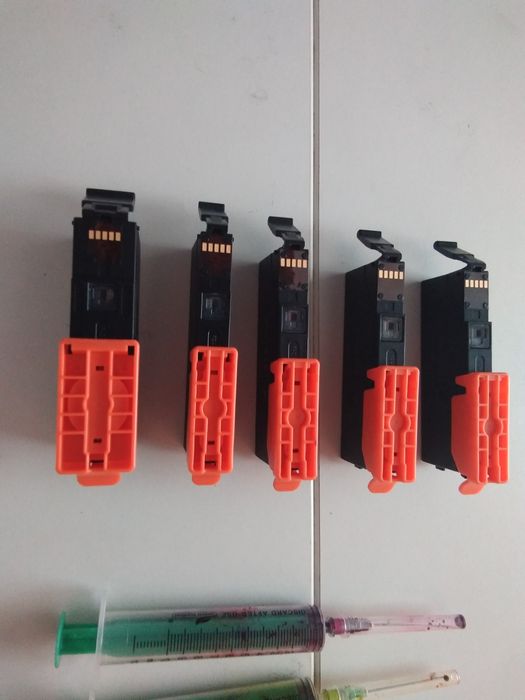 Празни касети за принтери канон-за презареждане в домашни условия