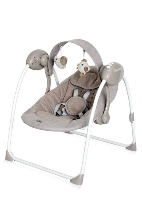 Lorelli Бебешка електрическа люлка Portofino String Stars