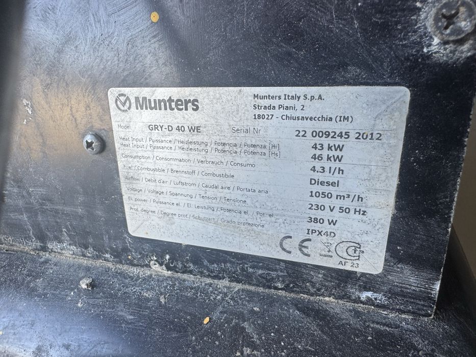 Пушка обогреватель дизельный