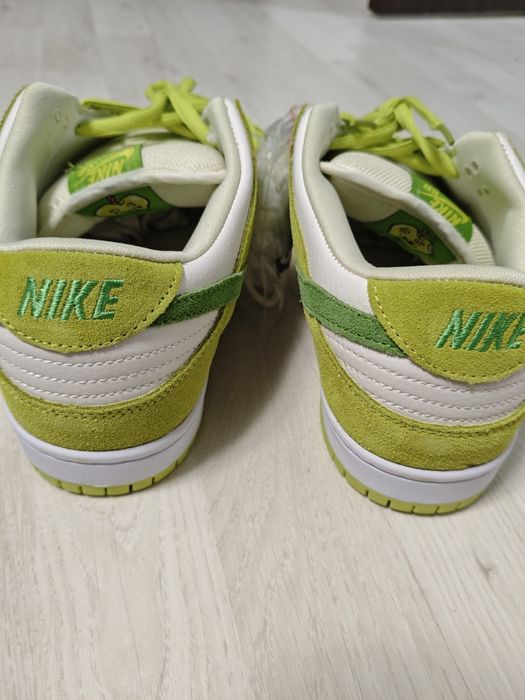 Adidasi Nike SB Dunk Low Green Apple