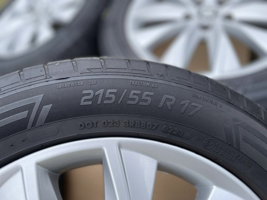 Jante 17 Seat Ateca Skoda Karoq VW T-roc 215/55R17 vara DOT2022