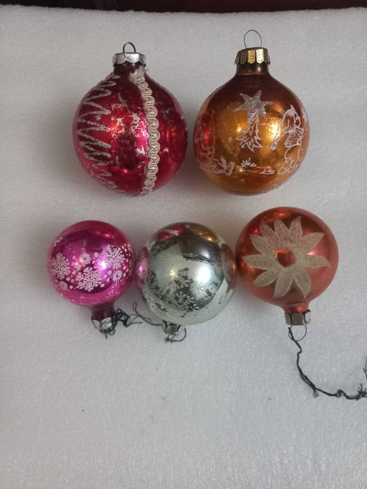 Ёлочные игрушки СССР