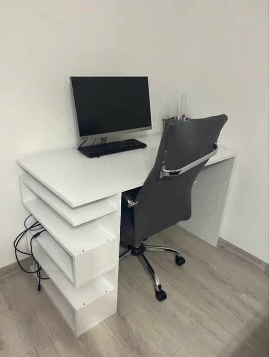 Birou + scaun piele
