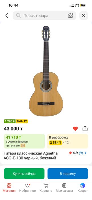 Гитара Agnetha E130