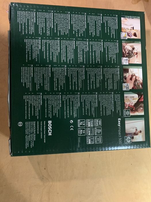 Masina de gaurit Bosch Easy Impact 500, 550w, 3000 RPM NOUA