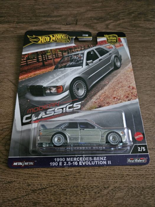 Hot Wheels Premium - 1990 Mercedes - Benz 190E 2.5-16 Evolution II