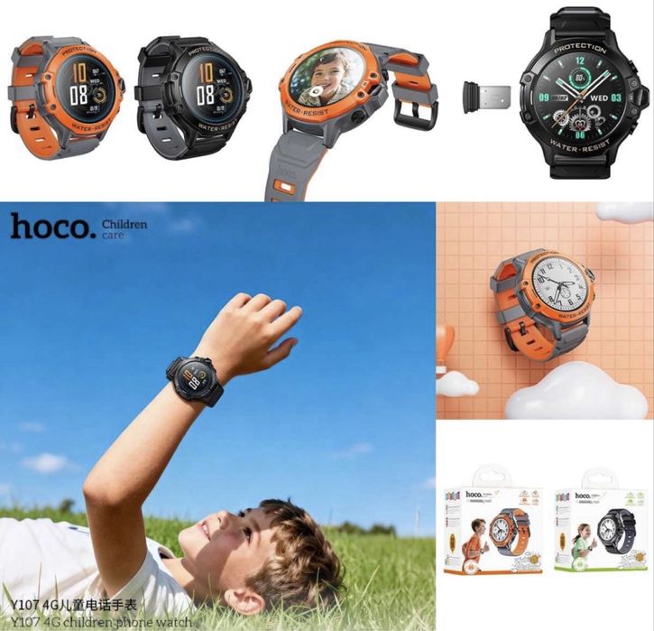 Y107 Baby Watch (4G) — детские умные часы с поддержкой 4G-связи