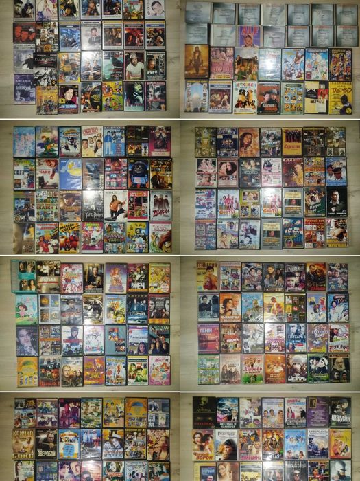 DVD cd диски коллекция