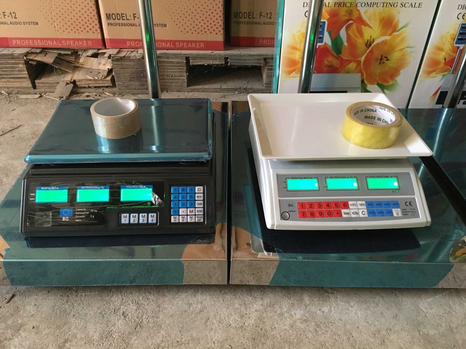 ***ПРОМОЦИЯ*** Платформен Електронен кантар везна от 100кг.-1тон