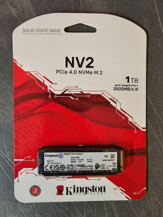 Продам ssd disk kingston 1tb.