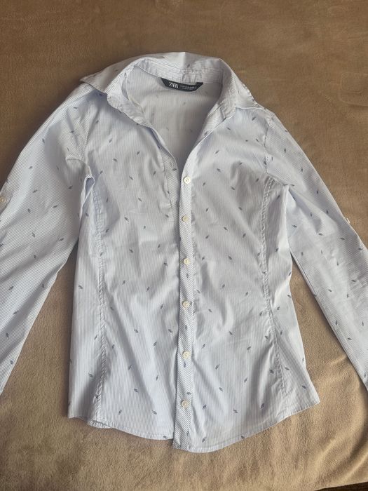 Вталена дамска риза ZARA
