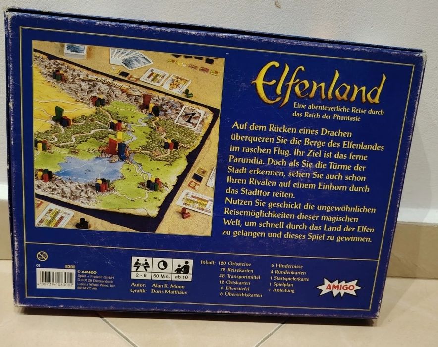 Elfenland, настолна игра elfenland, board game, настолна игра
