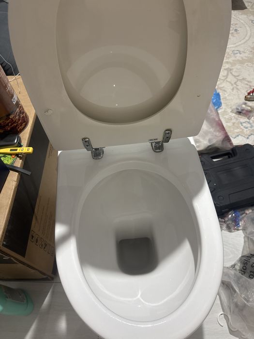 Унитаз строительный