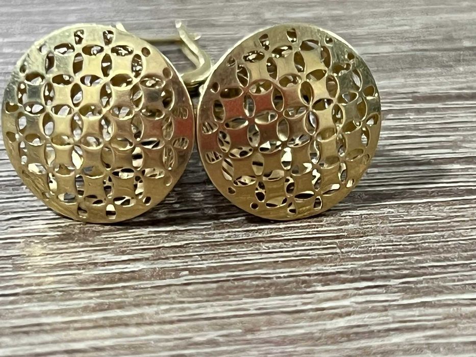 Златни обеци 585 4,7гр
