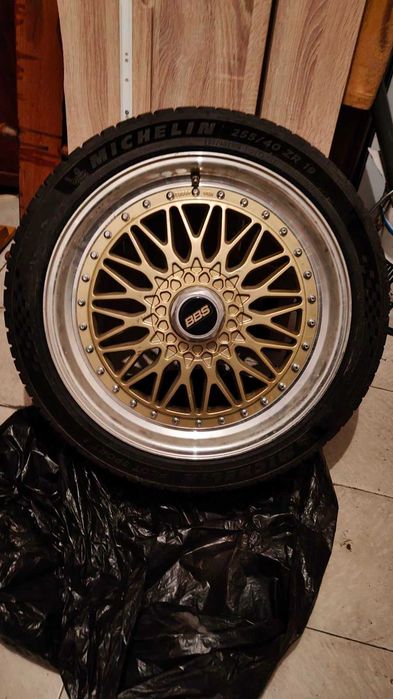 Michellin Pilot Sport 5 - 255/40/R19 DOT 4024 с джанти BBS