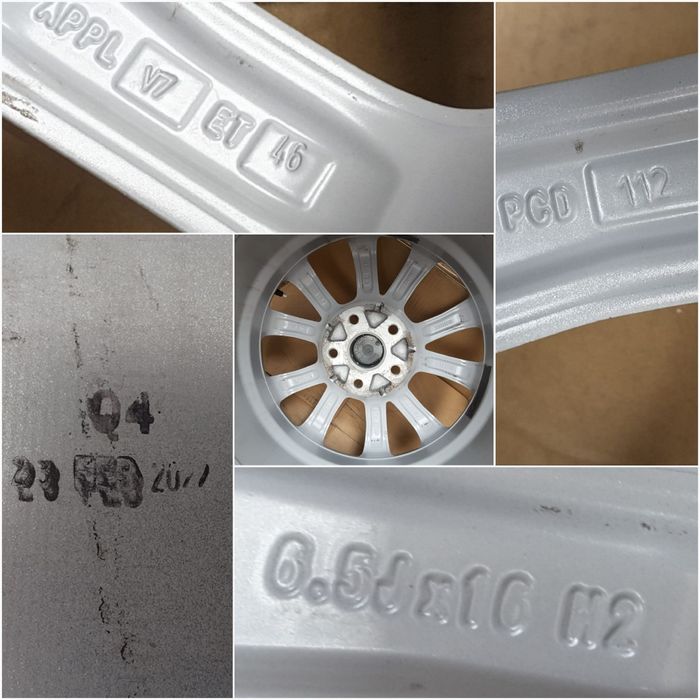 jante aliaj 16; 5x112;  Skoda Octavia 3, Octavia 4, Octavia Scout