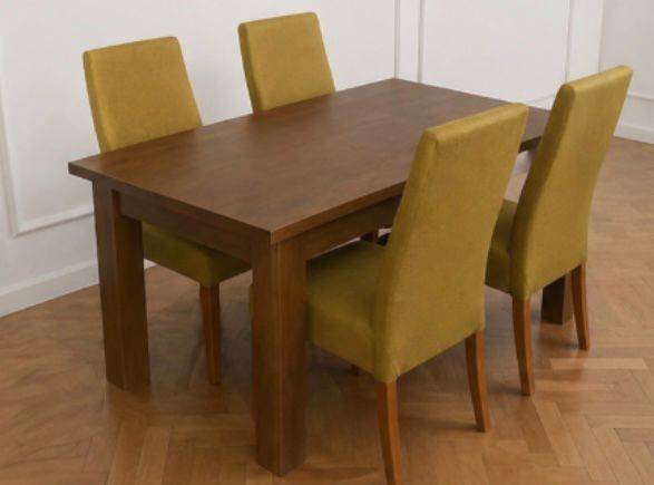 Masa dining cu 4 scaune