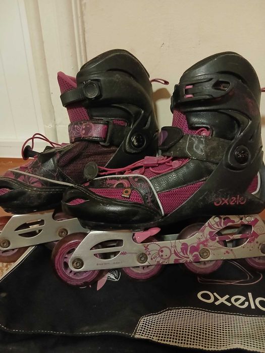 Продаются ролики OXELO спортивные с регулировкой размера 37-39
