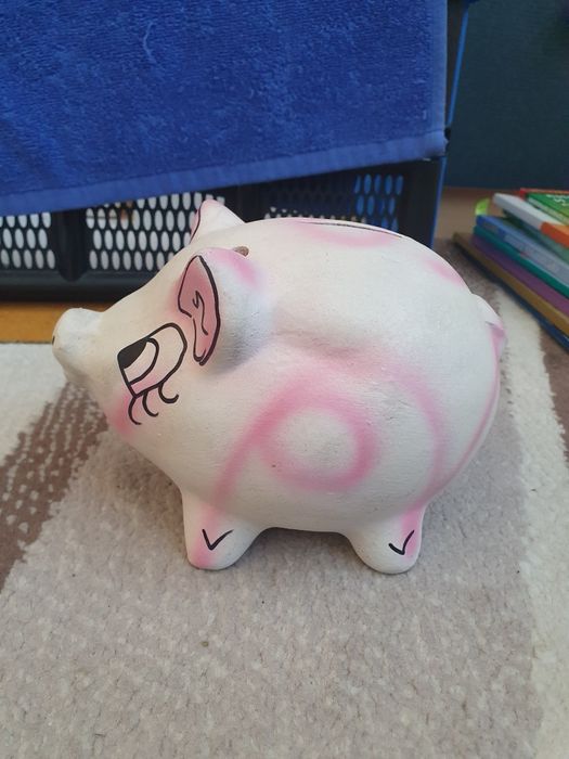 Касички розово прасенце