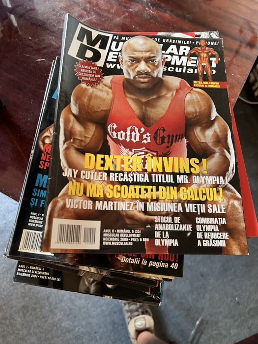 Vand coletie reviste culturism