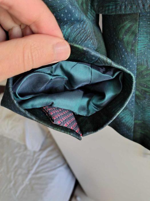 Sacou Slim Fit Ted Baker Blazer Suit Jacket Size 4 or M-L 2 Button