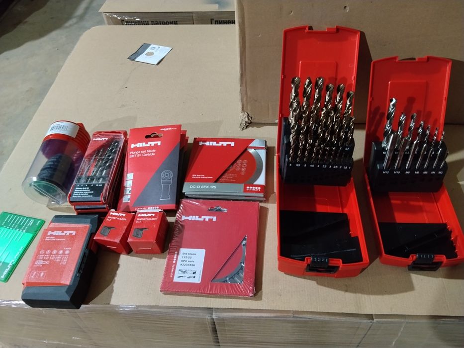 Hilti дискове, битове и други