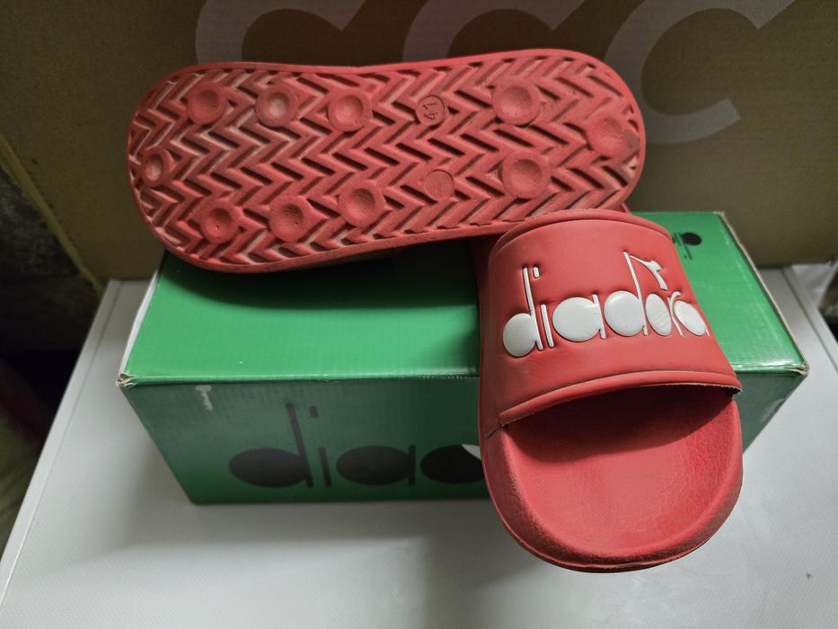 Червени джапанки/чехли Diadora