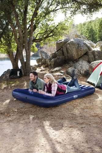 Надуваем двоен матрак/спалня 203/152/30см. с вградена възглавницa новo