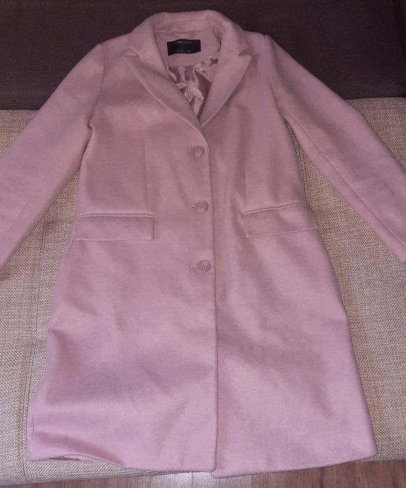 Розово, дамско палто