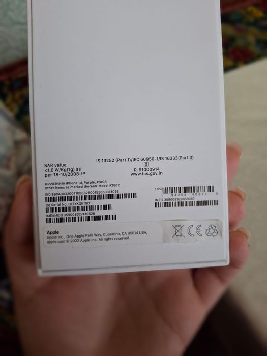 Срочно продам телефон айфон 14