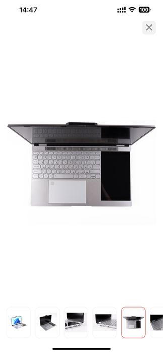 Ноутбук с двумя экранами