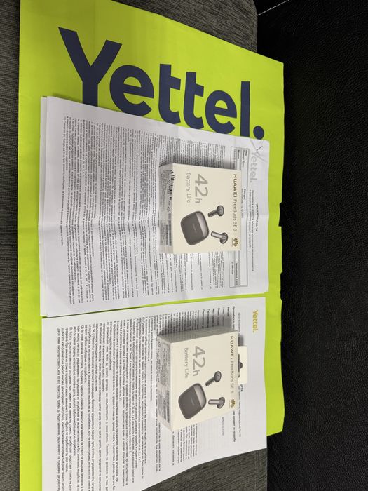 ЗАПЕЧАТАНИ Huawei FreeBuds SE 3 Гаранция Yettel 2027г. Black