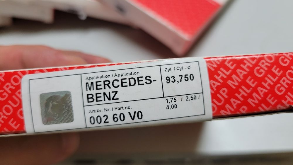 Segmenti piston mercedes benz