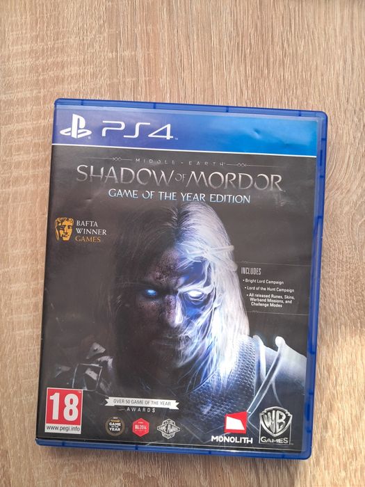 Shadow of mordor ps4