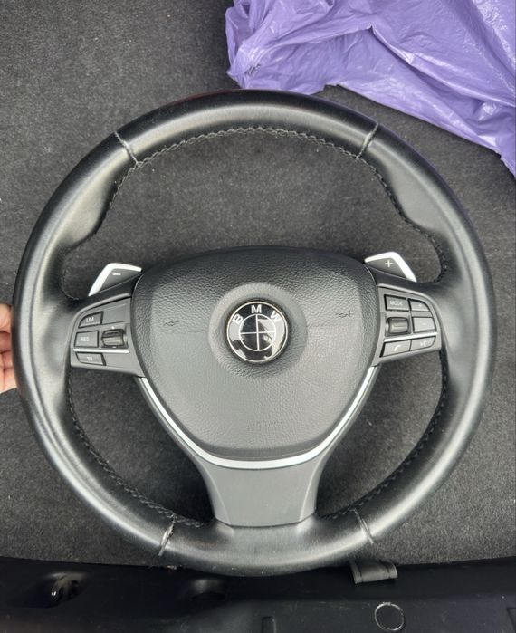Volan seria 5 F10/F11 padele si airbag