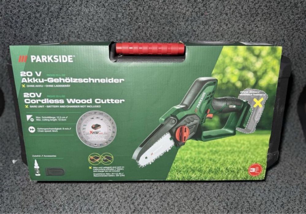 Mini drujba pe acumulator 20v Parkside