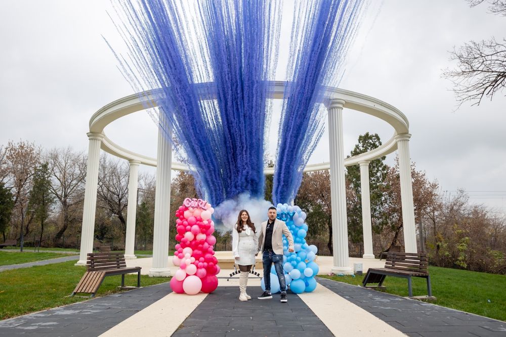 Artificii de zi cununii civile/Gender reveal.