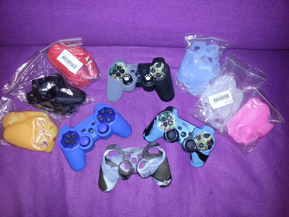 Цветни капачки и протектори за джойстици - PS3 PS4 Xbox 360 (Много видове)