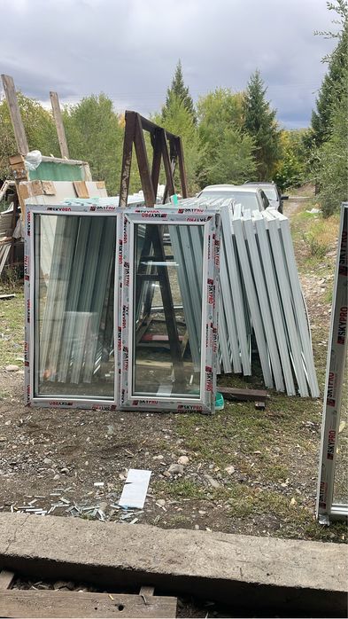 Терезе Есік пластик алюминийден межкомнатная перегородка