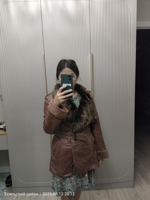 Продам турецкую дубленку. Размер 44-46