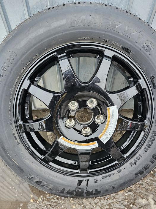 Roata rezerva slim R18 Janta aliaj Nissan Renault 5x114.3 originala