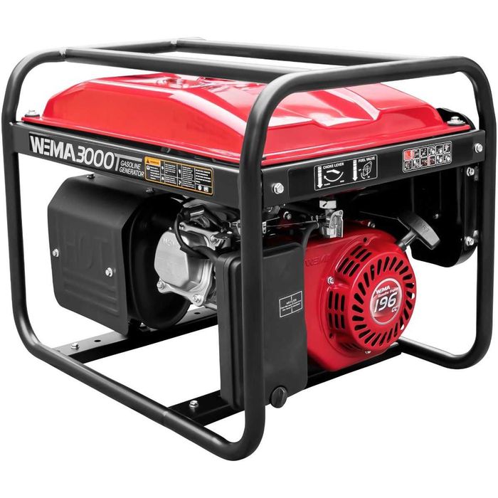 Generator de curent monofazat WM3000, 230V benzina AVR, 3kW
