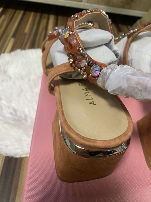 Sandale dama Alma En Pena Suede Tejus