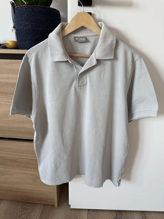 Tricou Polo HUGO BOSS Sport Gri Barbati | Marime L