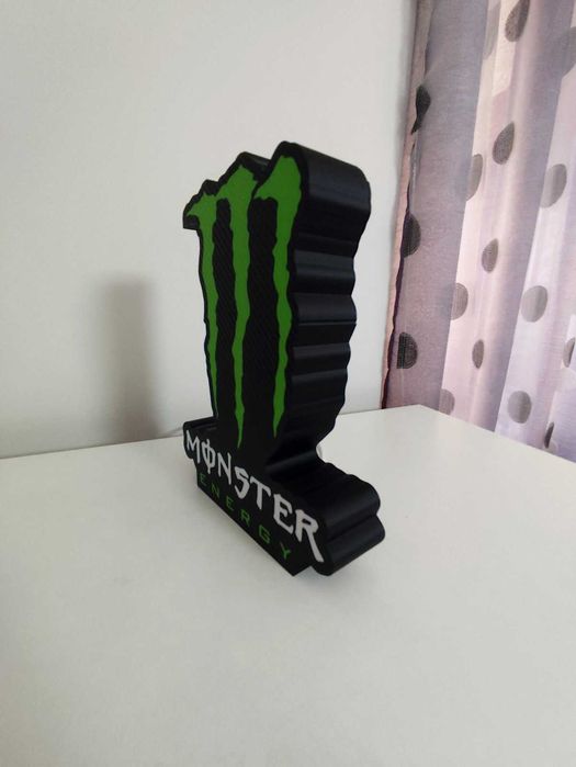 3d лампа Monster Energy